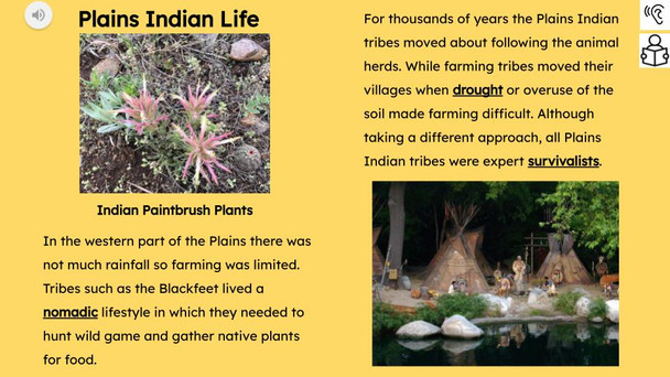 Native Americans Informational Text Reading Passage and Activities BUNDLE