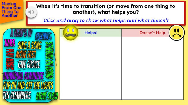 Social-Emotional Learning | Transitions | Warms Ups | Bell Ringers