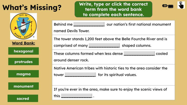 Native American Day Informational Text Reading Passage and Activities