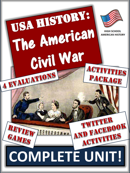 Civil War Unit Bundle: Over 130 Pages/Slides of Dynamic Activities and Resources