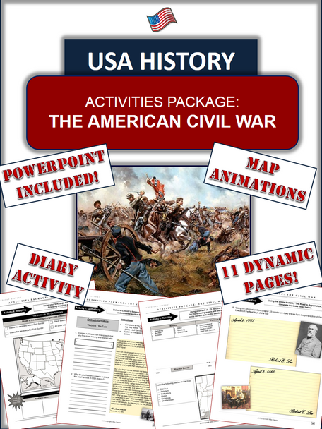 Civil War Unit Bundle: Over 130 Pages/Slides of Dynamic Activities and Resources