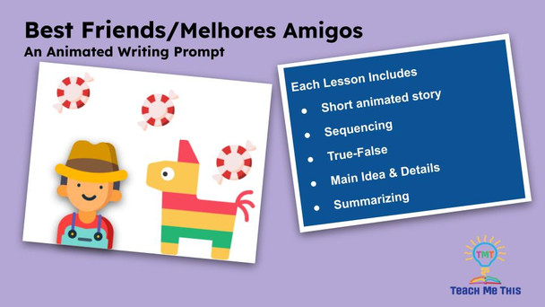 Writing Prompt and Activities: Best Friends Animated Short Film
