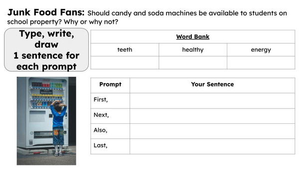 Cause and Effect Writing Prompts and Graphic Organizers