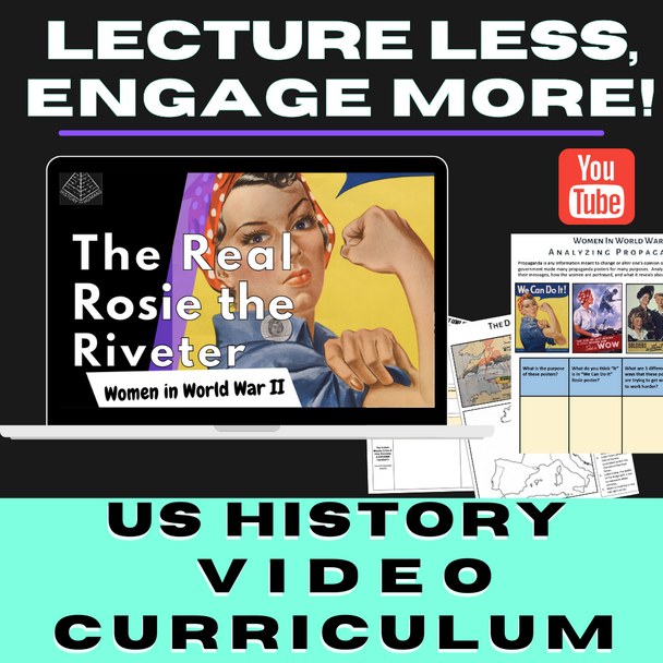 American History Full Year Curriculum Video lessons!