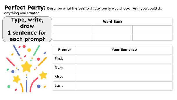 Narrative Writing Prompts and Graphic Organizers Volume 2