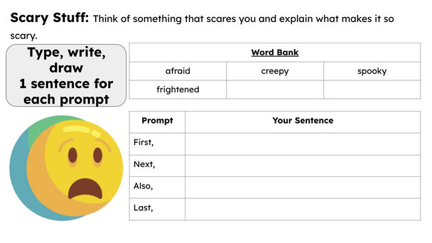 Narrative Writing Prompts and Graphic Organizers Volume 2