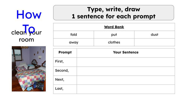 Procedure Writing Prompts and Graphic Organizers Volume 2