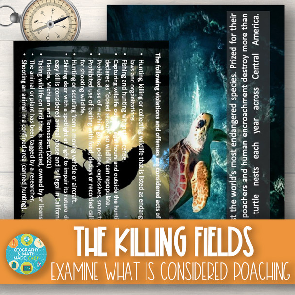 THE KILLING FIELDS: A STORY OF UNDERGROUND POACHING INTRODUCTION POWERPOINT