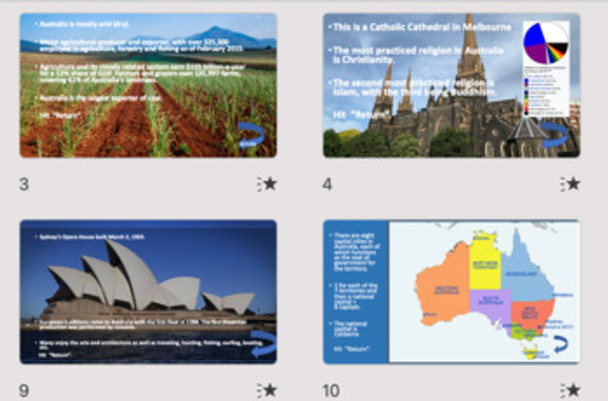 The Big Australia Bucket List (PowerPoint + Travel Activity) Cultural Study