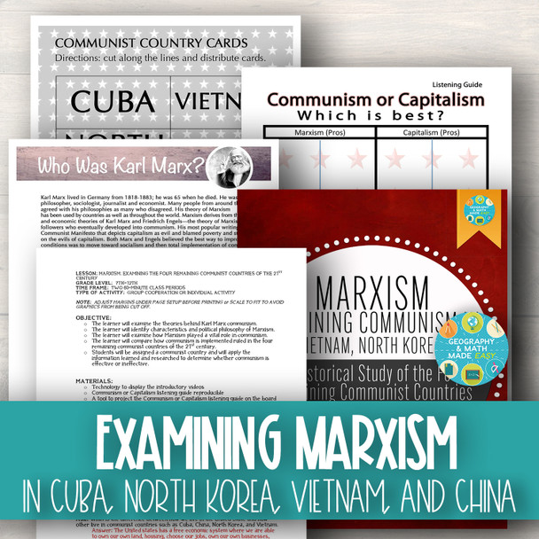 Examining Marxism in Cuba, North Korea, Vietnam, and China (Communism)