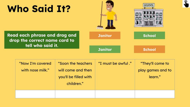 Schools First Day At School Read Aloud Activities