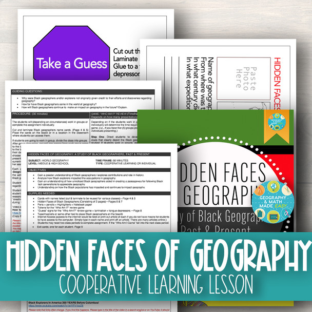 Hidden Faces In Geography: A Study of Black Geographers (Black History Month)