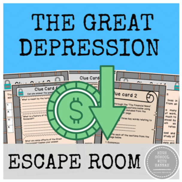 The Great Depression - Escape Room