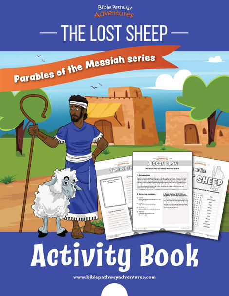 Bible Parable: The Lost Sheep workbook