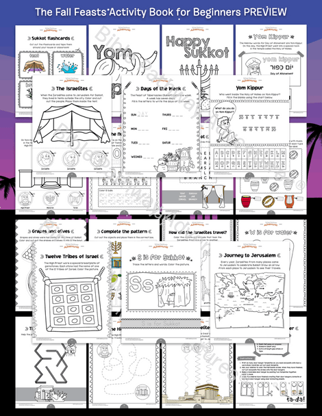 The Fall Feasts Activity Book for Beginners