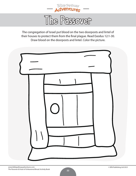 The Passover and Feast of Unleavened Bread Activity Book