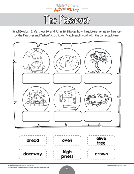 The Passover and Feast of Unleavened Bread Activity Book
