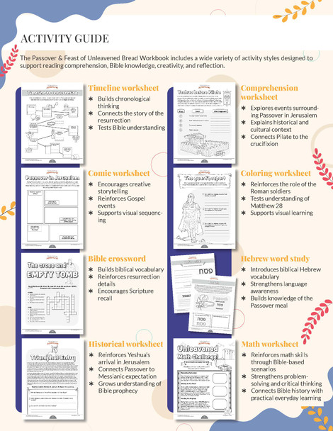 Passover & Feast of Unleavened Bread Workbook