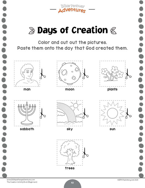 The Creation Activity Book for Beginners