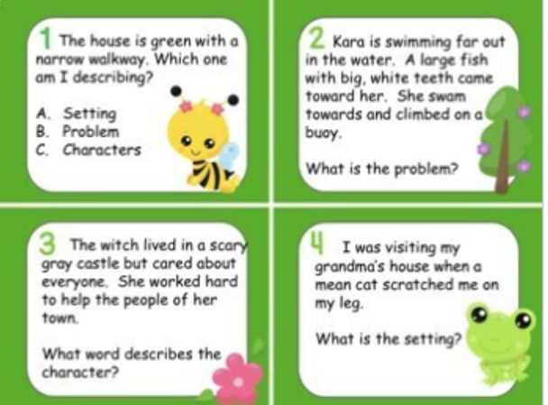 Story Element Task Cards