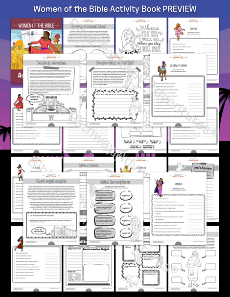 Women of the Bible Activity Book Women of the Bible Activity Book