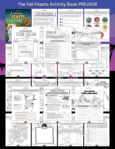 The Fall Feasts Activity Book