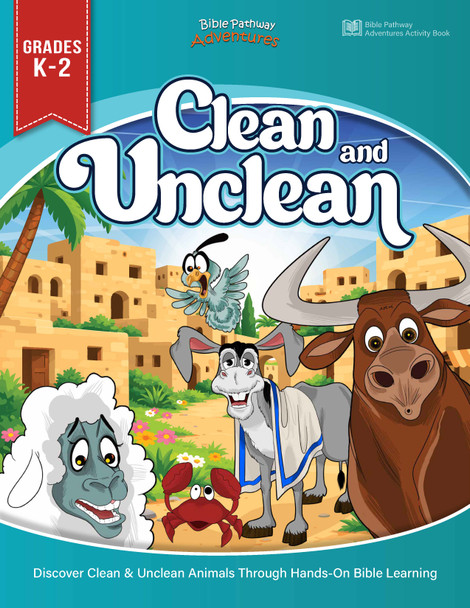 Clean and Unclean Animals Activity Book for Grades K-2