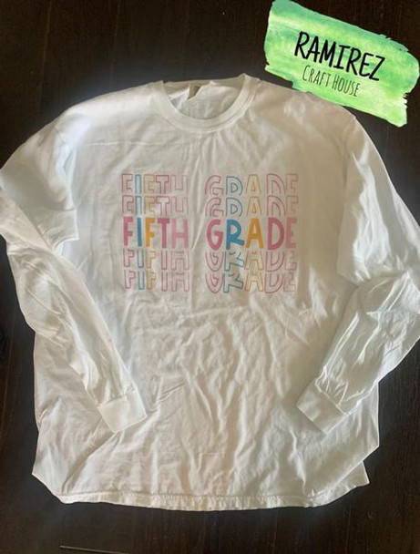 Grade Level Shirt - Long Sleeve