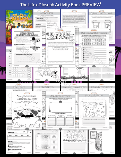 The life of Joseph Activity Book The life of Joseph Activity Book