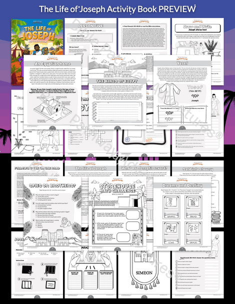 The life of Joseph Activity Book The life of Joseph Activity Book