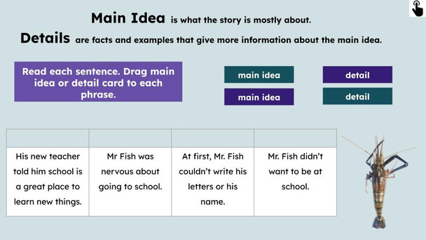 Pout Pout Fish Goes to School Read Aloud Activities