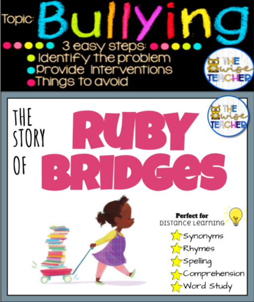 Ruby Bridges SEL Lesson & Activity (Rippled Heart)