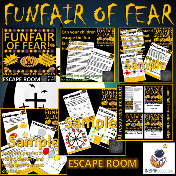 HALLOWEEN ACTIVITY PACK BUNDLE: 3 to choose from, hours of fun!