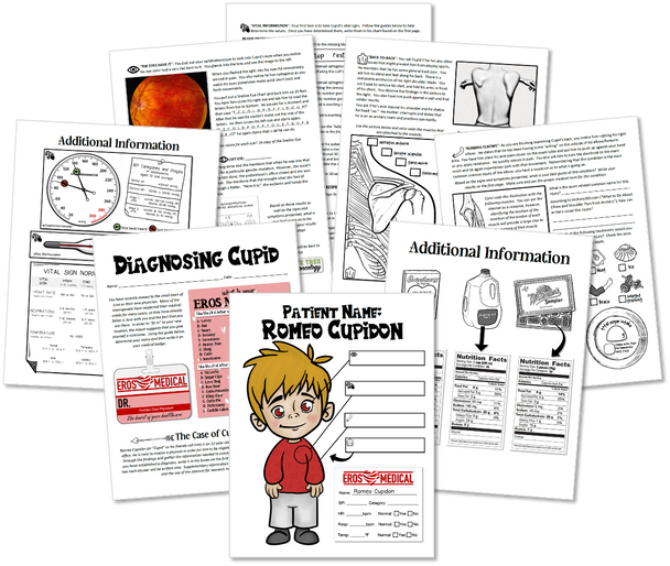 Diagnosing CUPID Medical Case Study- Perfect for Valentine's Day!