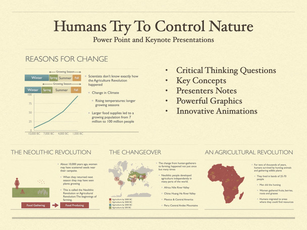 Humans Try To Control Nature History Presentation