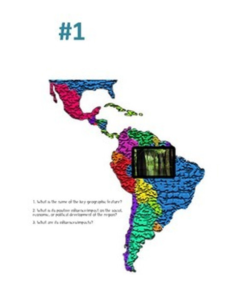Geography of Latin America Carousel Graffiti Activity (Central & South America)