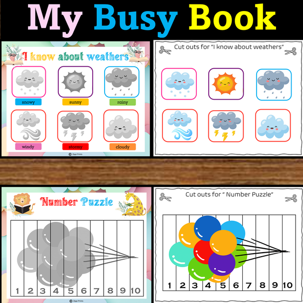 Preschool Busy Book