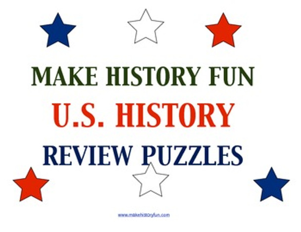 Hands on History-States and Capitals 40 Piece Puzzle