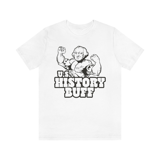 "US History Buff" Crew Neck T-shirt