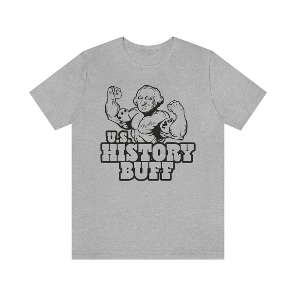 "US History Buff" Crew Neck T-shirt