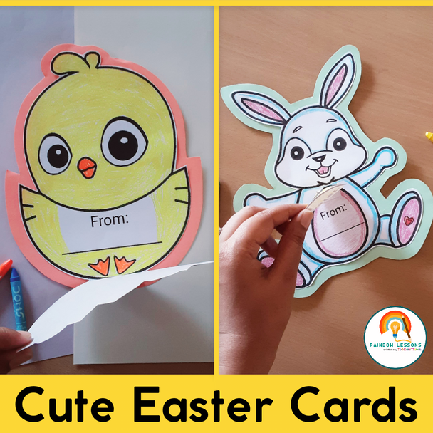 Easter Crafts | Easter Cards | Easter Activities | Easter Bunny Craft | Easter Egg Craft | Easter Craftivity