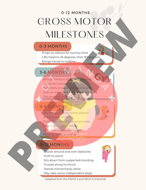 Occupational Therapy for Infants | Fine and Gross Motor Milestones and Sensory Development Activity Ideas for Parents and Caregivers