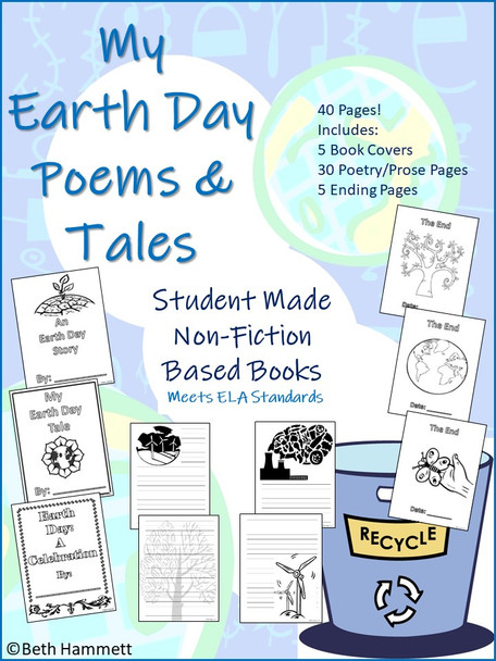 Earth Day Poems and Tales: Books to Make & Write