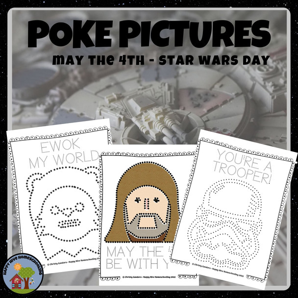 Pin Poke Art - May the 4th Inspired Pictures