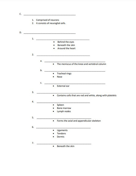 Tissues Outlining Activity