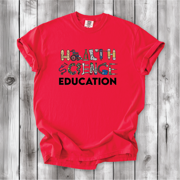 "Health Science Education" on Comfort Colors
