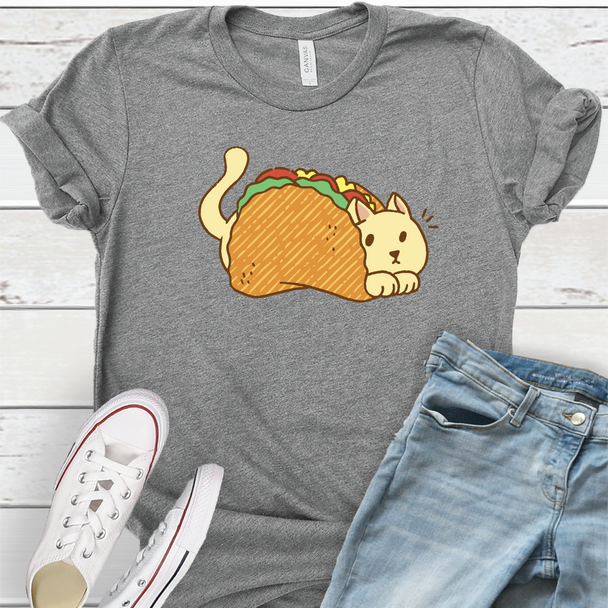 "Tacocat" Crew Neck T-shirt