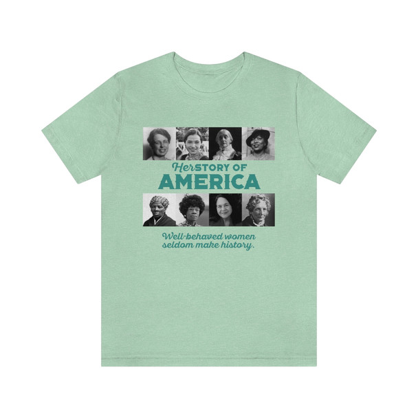 "HerStory of America Crew Neck Shirt