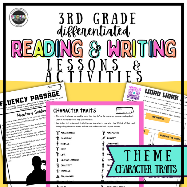 3rd Grade Differentiated Reading & Writing Lessons & Activities Family Tradition