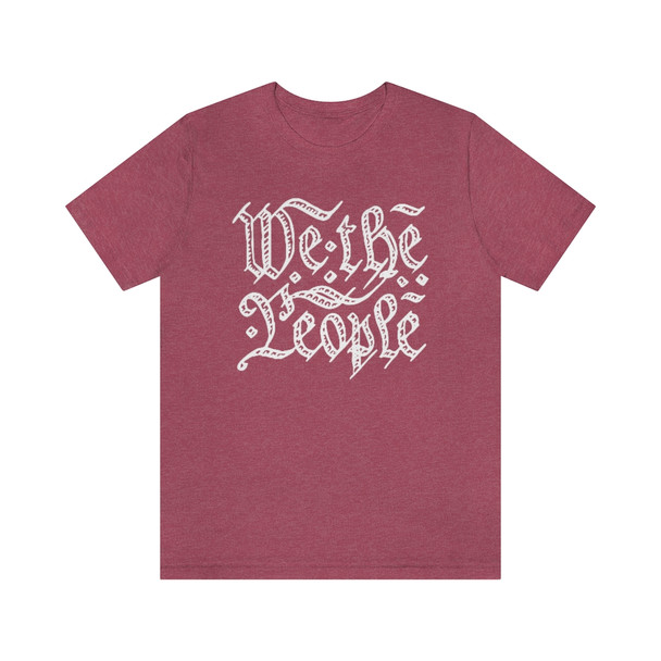 "We the People" Crew Neck T-shirt